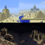 Pharaon Palace in MineCraft