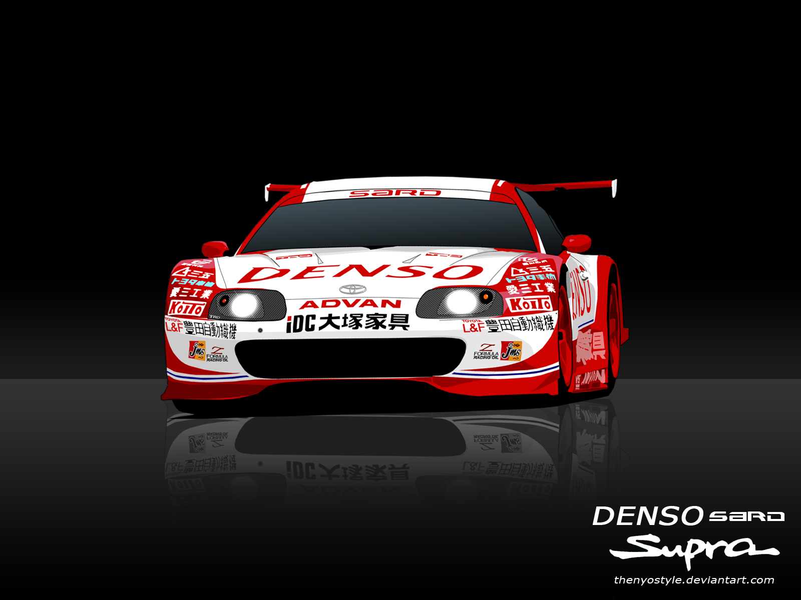 Denso Sard Supra JGTC Toon