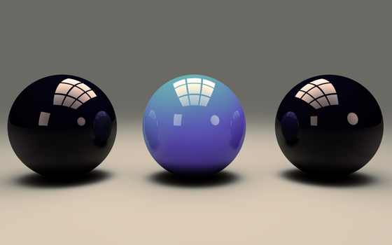 Studio Render - Spheres