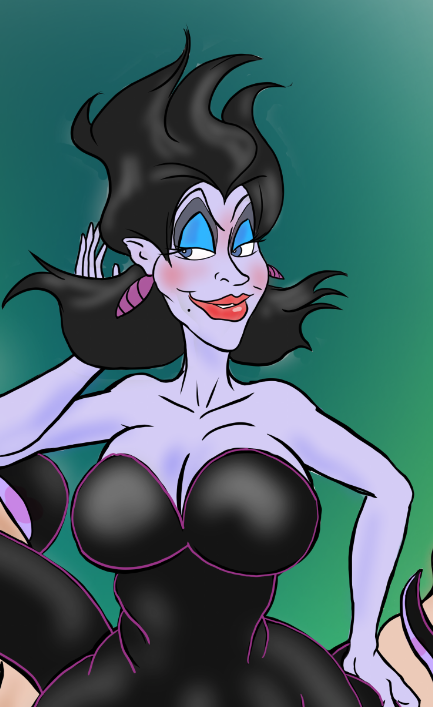 Ursula the Sea-Witch gets mimified! (preview!)