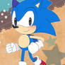 Sonic Postcard  - Classic Sonic