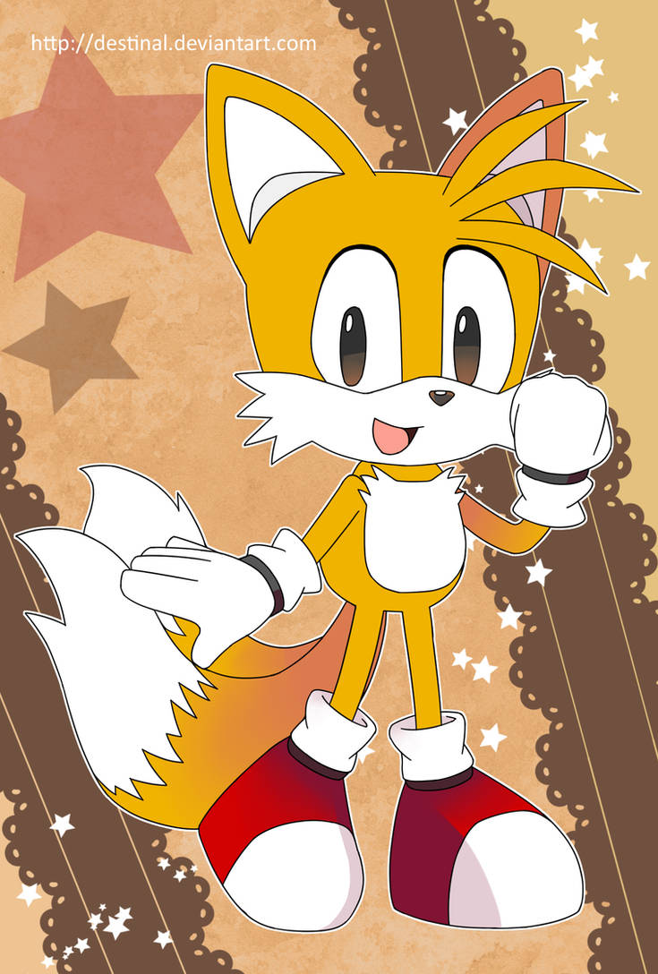 Sonic Postcard - Classic Tails by Crystal-Ribbon on DeviantArt