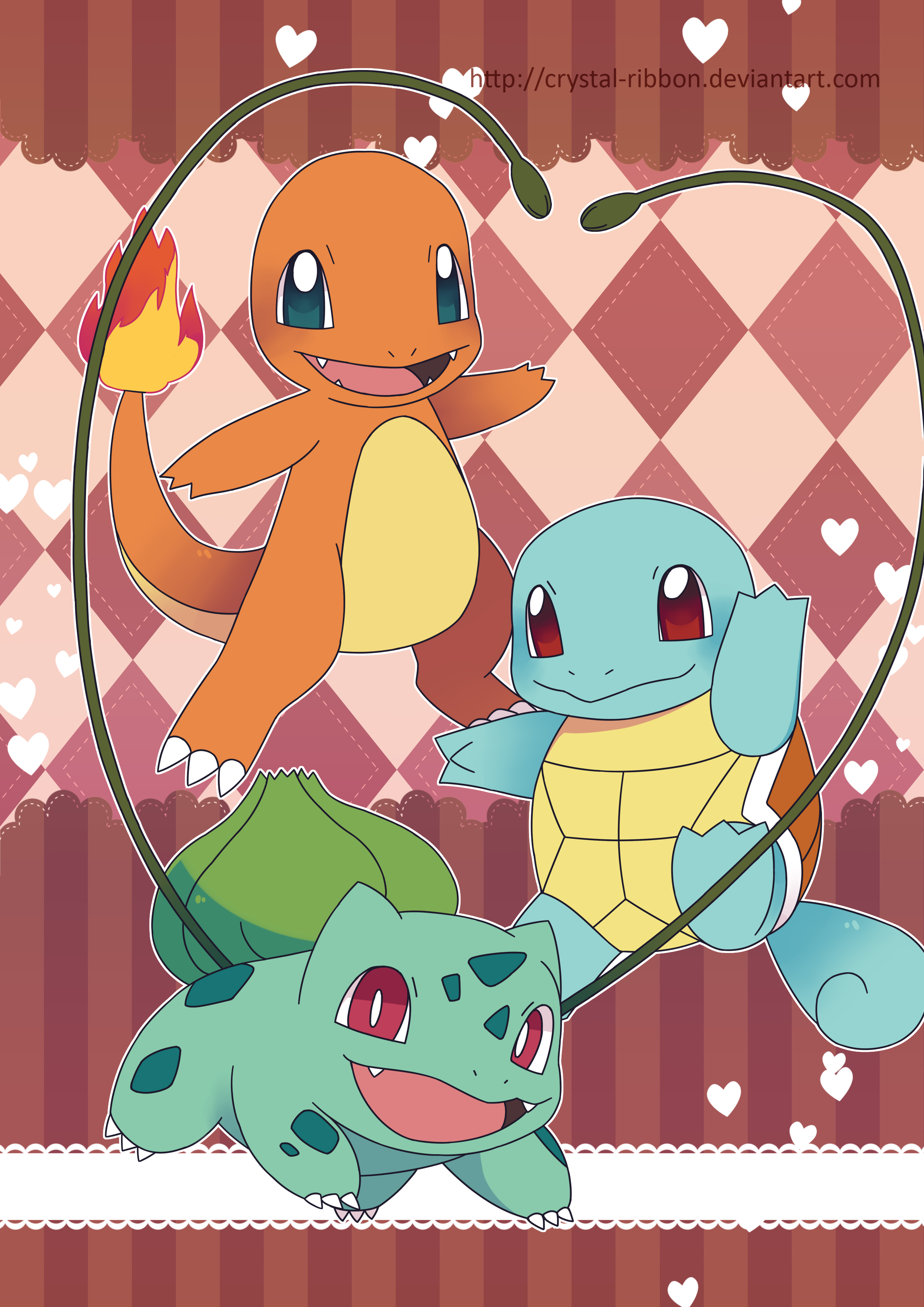 Kanto Starter Pokemon