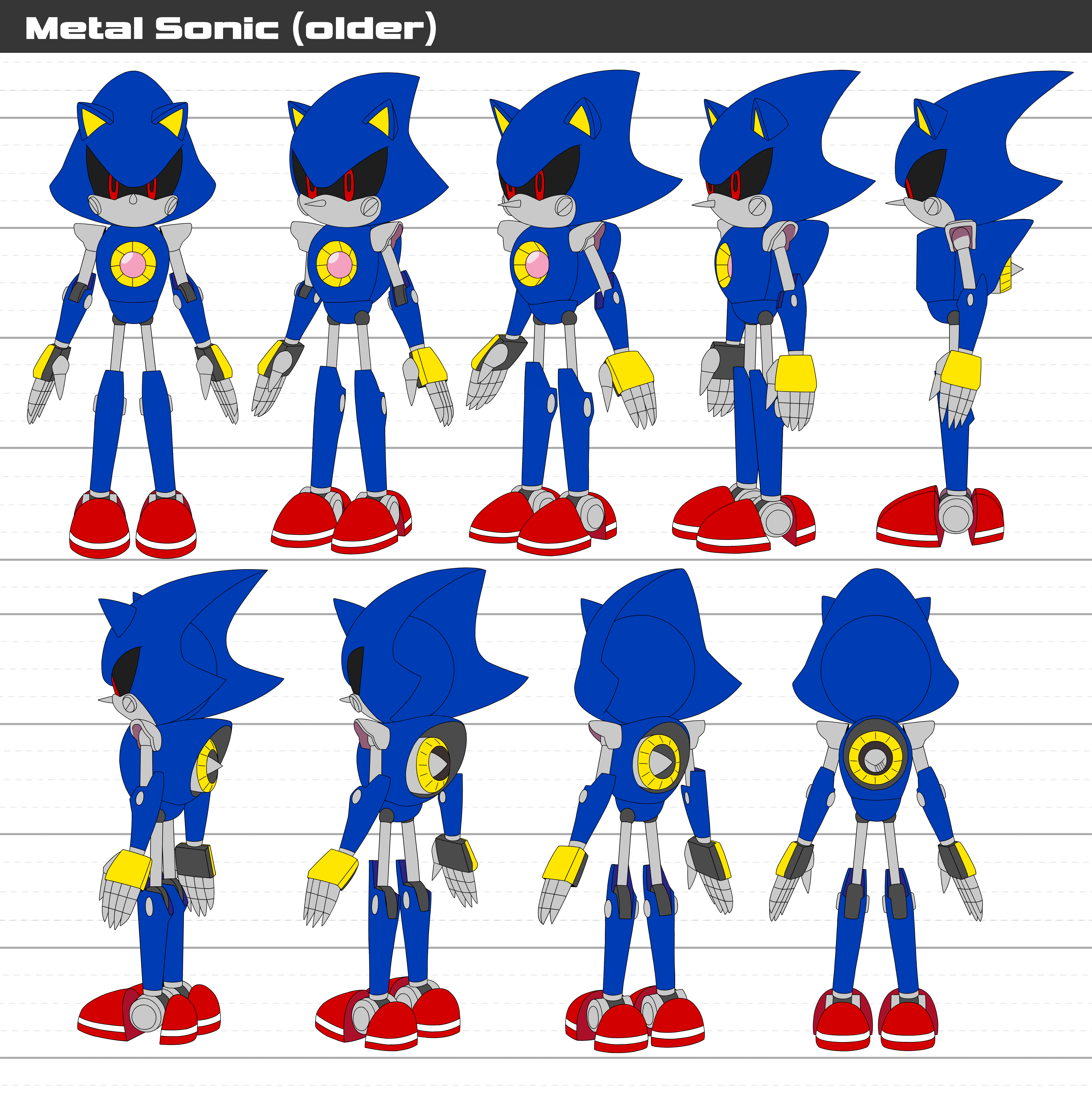 Metal Sonic, Characters