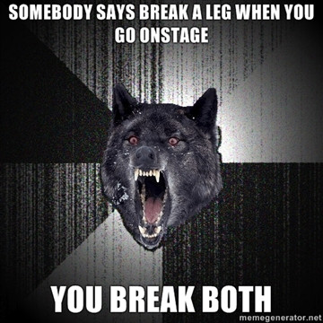 INSANITY WOLF SAYS...