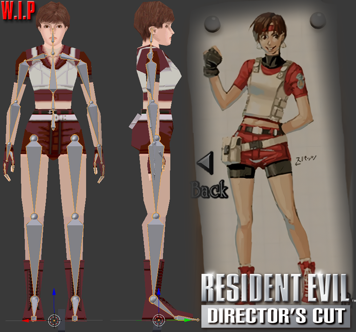 RE4 Remake - Ashley (Jacketless) by Crazy31139 on DeviantArt