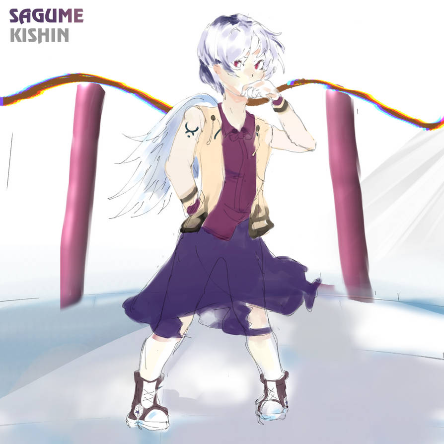 Sagume kishin by rud1nn on DeviantArt