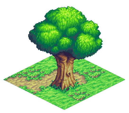 Isometric tree.