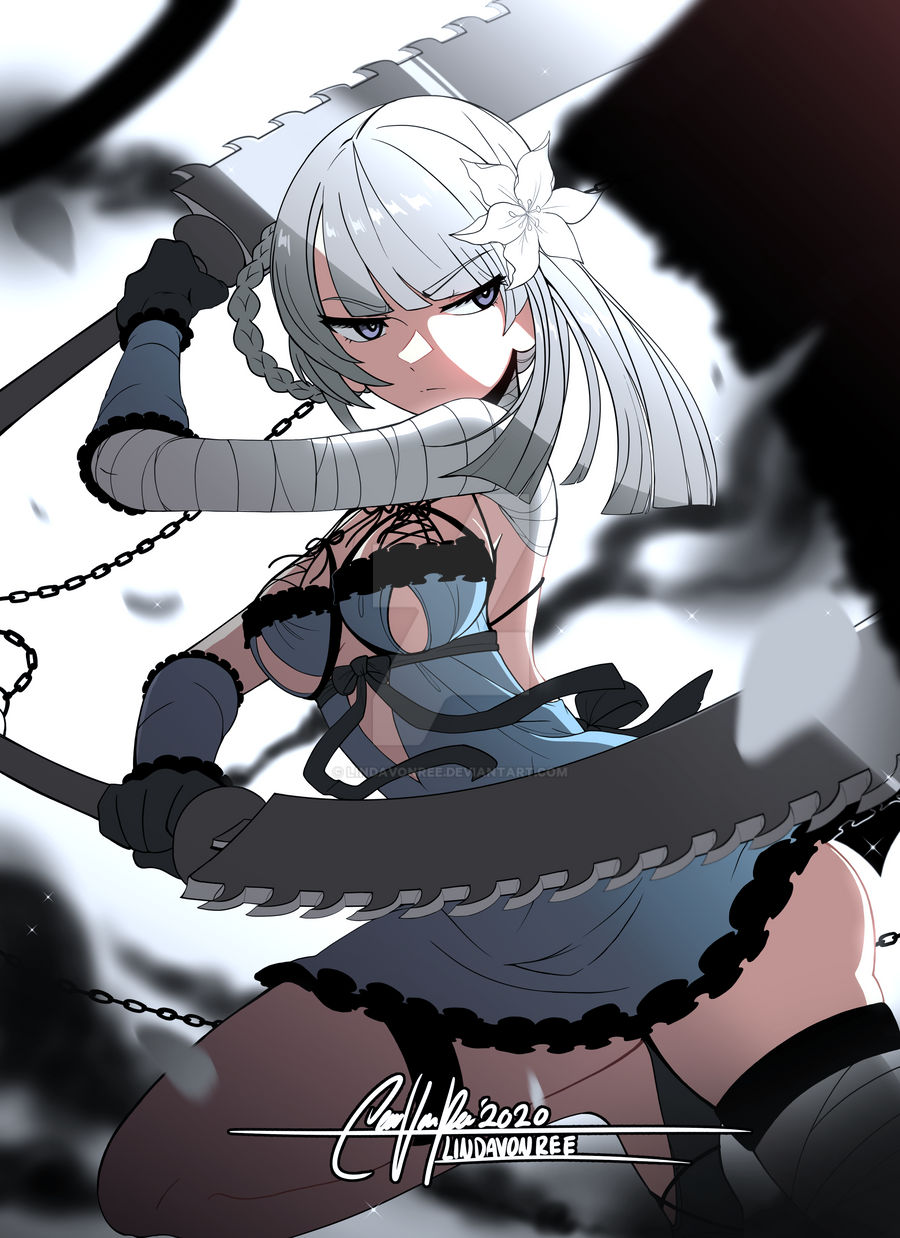 Nier Kaine By Lindavonree On Deviantart Nier Kaine By Lindavonree On Deviantart