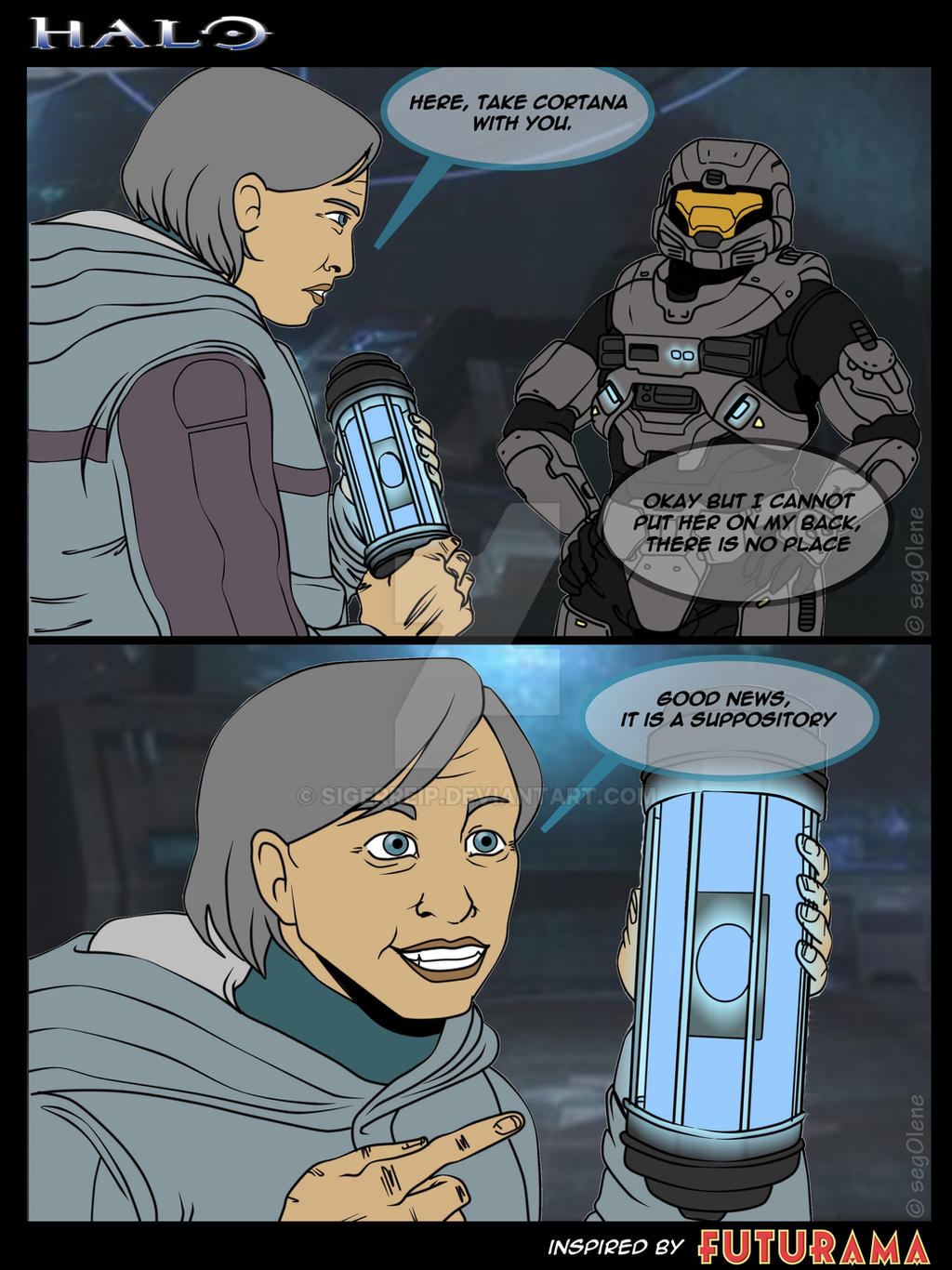 comic] Halo - It is a suppository by Sigerreip on DeviantArt