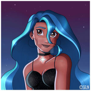 [DTIYS] Blue hair girl by Kaiselka