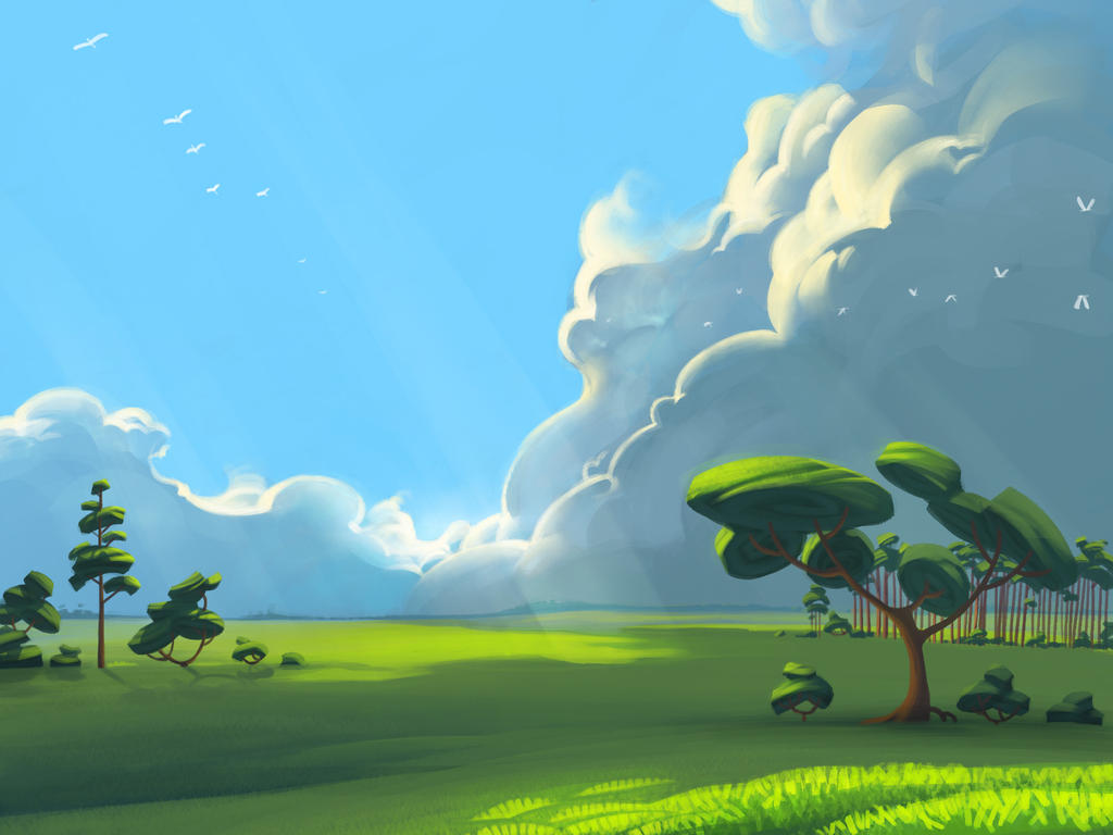 Cartoon environment concept 2 by NatashaKashkina on DeviantArt