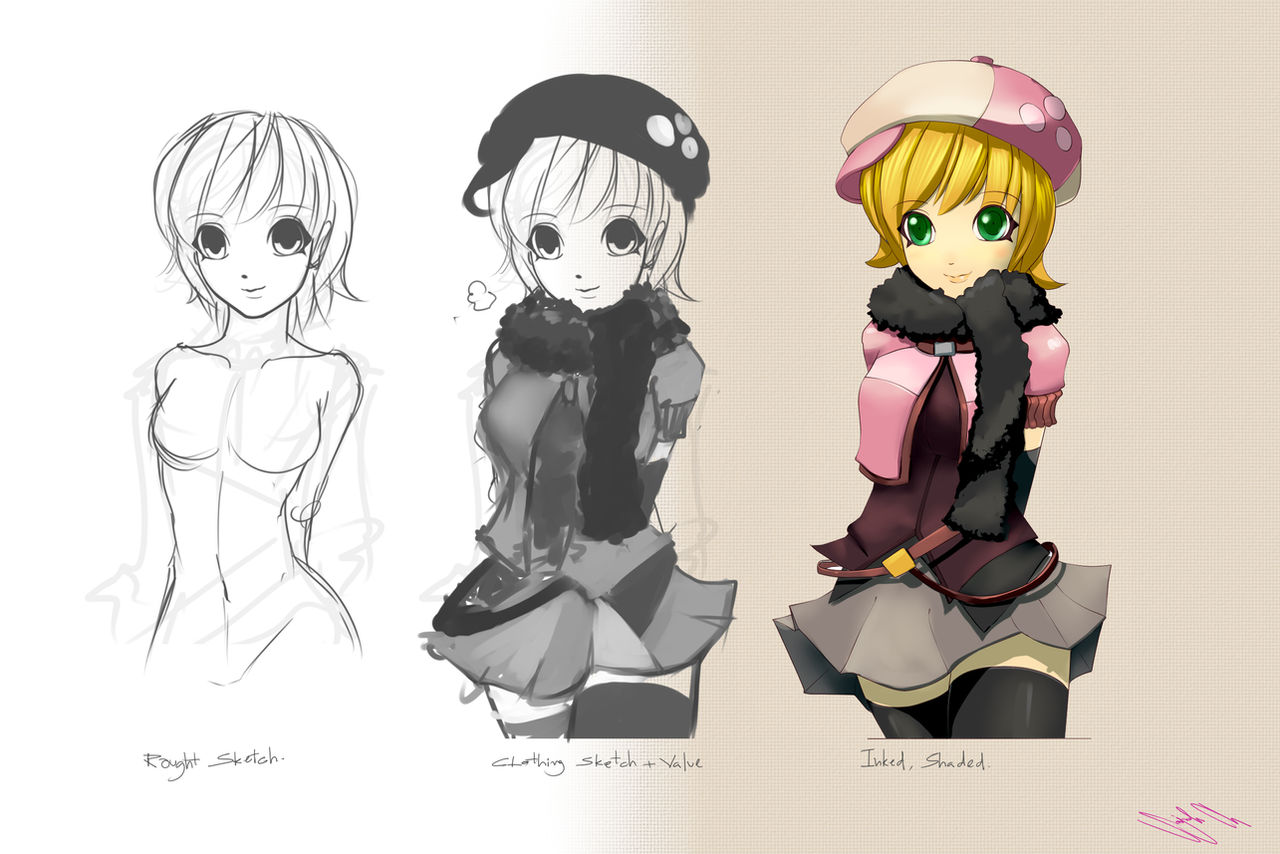 Anime Character Design By Gumustdo On Deviantart Anime Character Design By Gumustdo On Deviantart