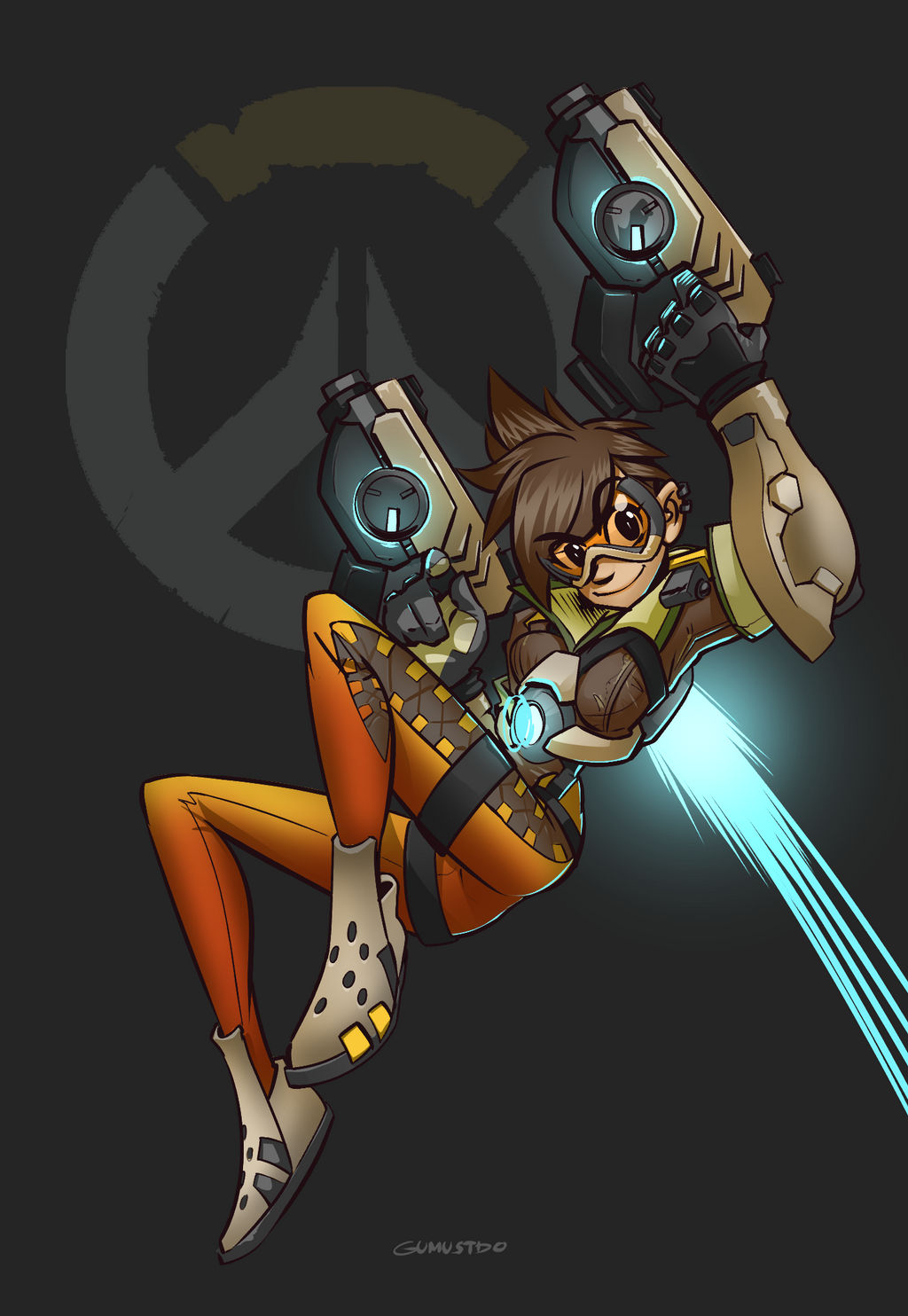 Overwatch Fan art Tracer By Gumustdo On DeviantArt overwatch-fan-art-tracer-by-gumustdo-on-deviantart