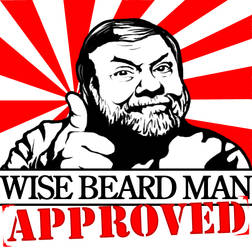 Wise Beard Man Approved