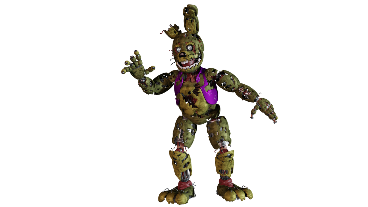 Spring Stage Fnaf Model Springtrap Model Release : (FNAF) Roux36 Springs Pack – OQGPBB