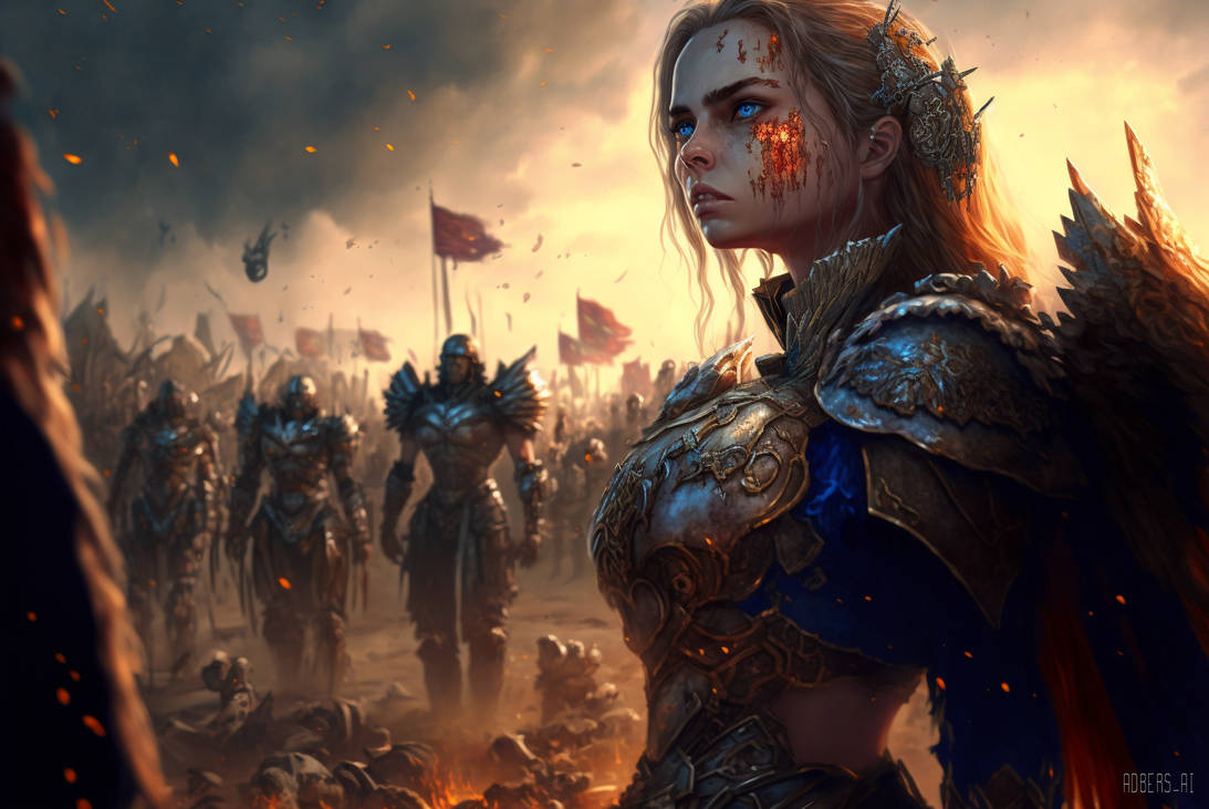 Legion Commander by AdBersAI on DeviantArt
