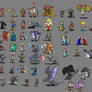 All of my Fire Emblem sprites as of 11-3-14