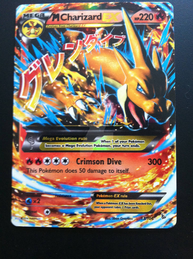Mega Charizard Y Card?! by EchoStarLigth on DeviantArt