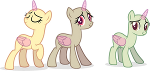 just three ponies [MLP BASE]