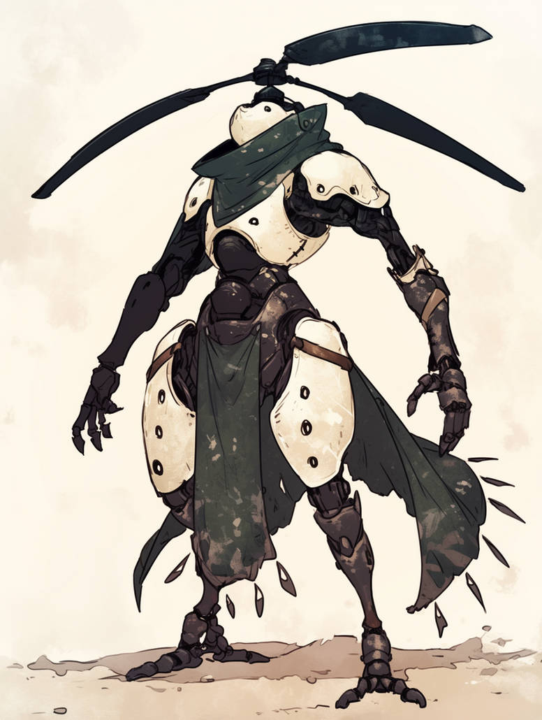 Gyroman GyroMan by OldHickoryArt on DeviantArt