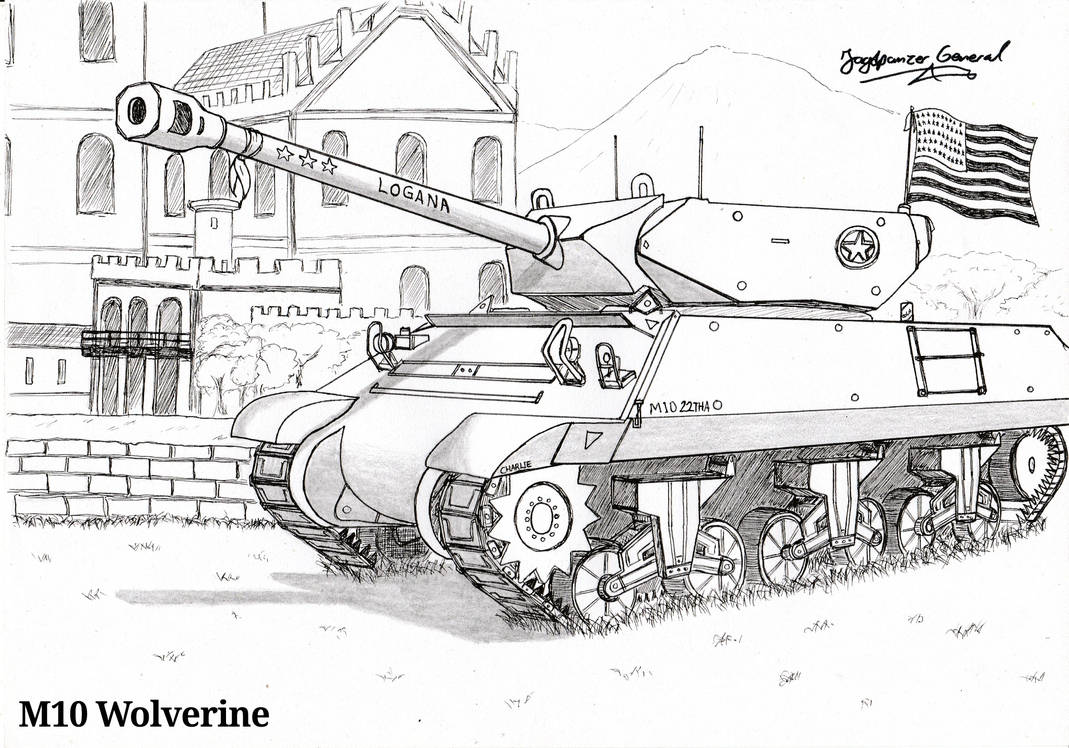 M10 САУ рисунок