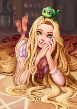 Tangled fan art