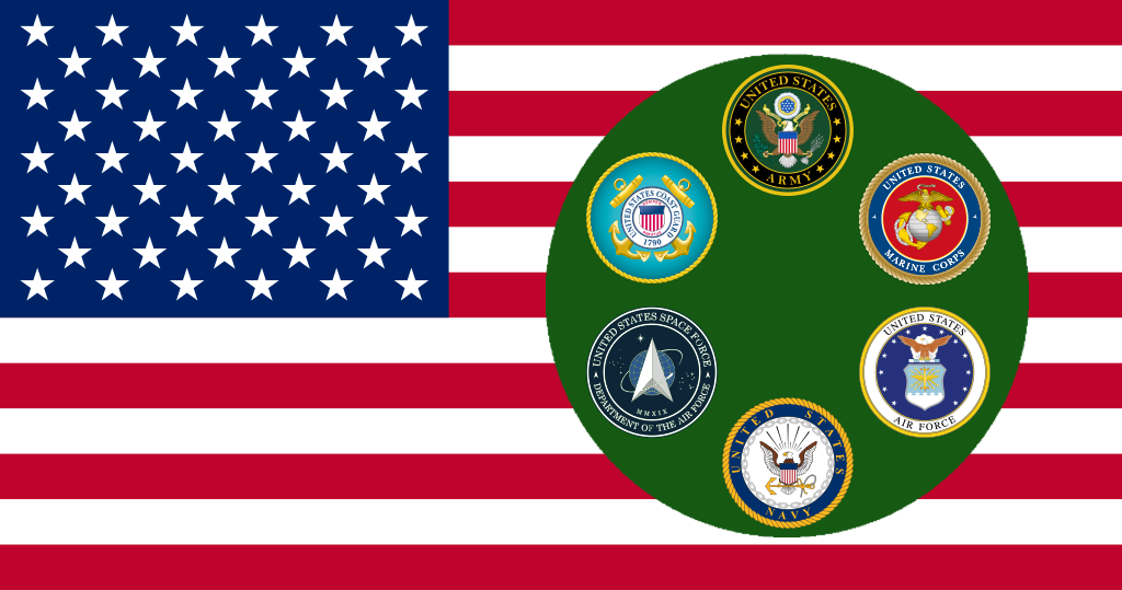 Fan Flag of the U.S. Armed Forces by TheRealDewDoritoz on DeviantArt
