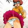 Velma's Skirt Gets Flipped