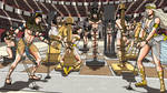 Commission: Chess Battle of the Death by leandro-sf