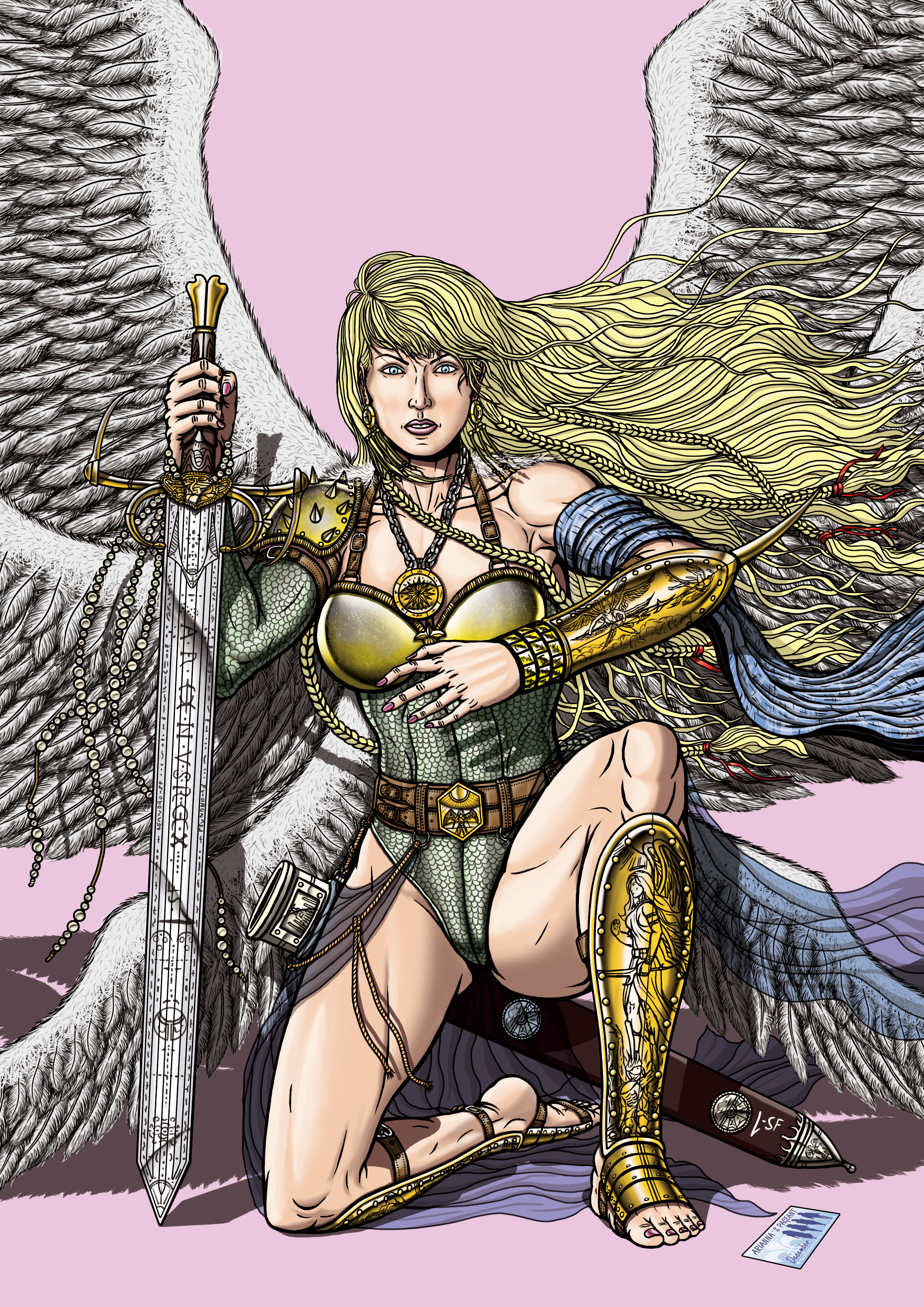 Commission Angel Transformation 05 of 05 Color