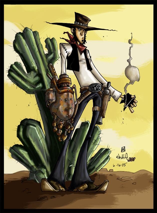 Cowboy by skottie no26 monkey