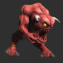 Doom Pinky Demon Work In Progress MudBox Render