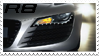 Audi R8 Stamp by AxelSilverwolf