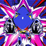 Metal Sonic - Sharp Pop Graphic Illustration