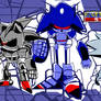 Mecha Sonic and The Robot Enforcers
