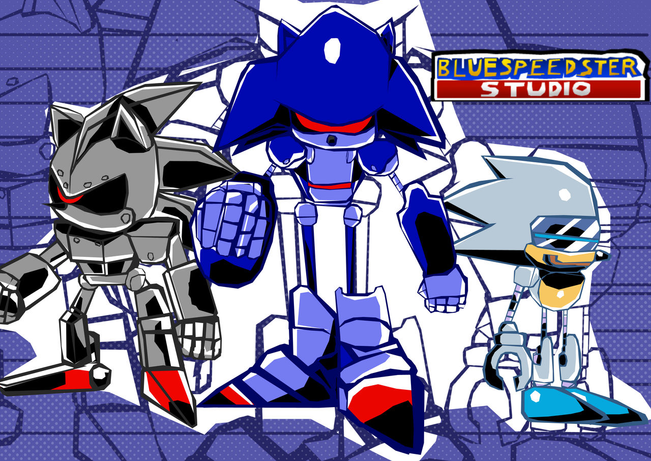 Mecha Sonic and The Robot Enforcers