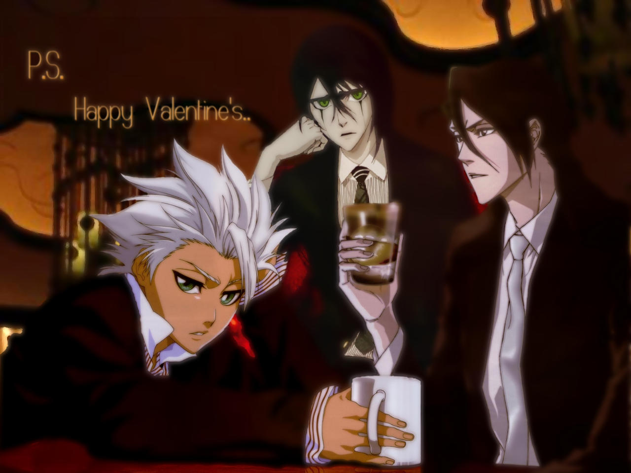 Bleach boys 'Happy Valentine's