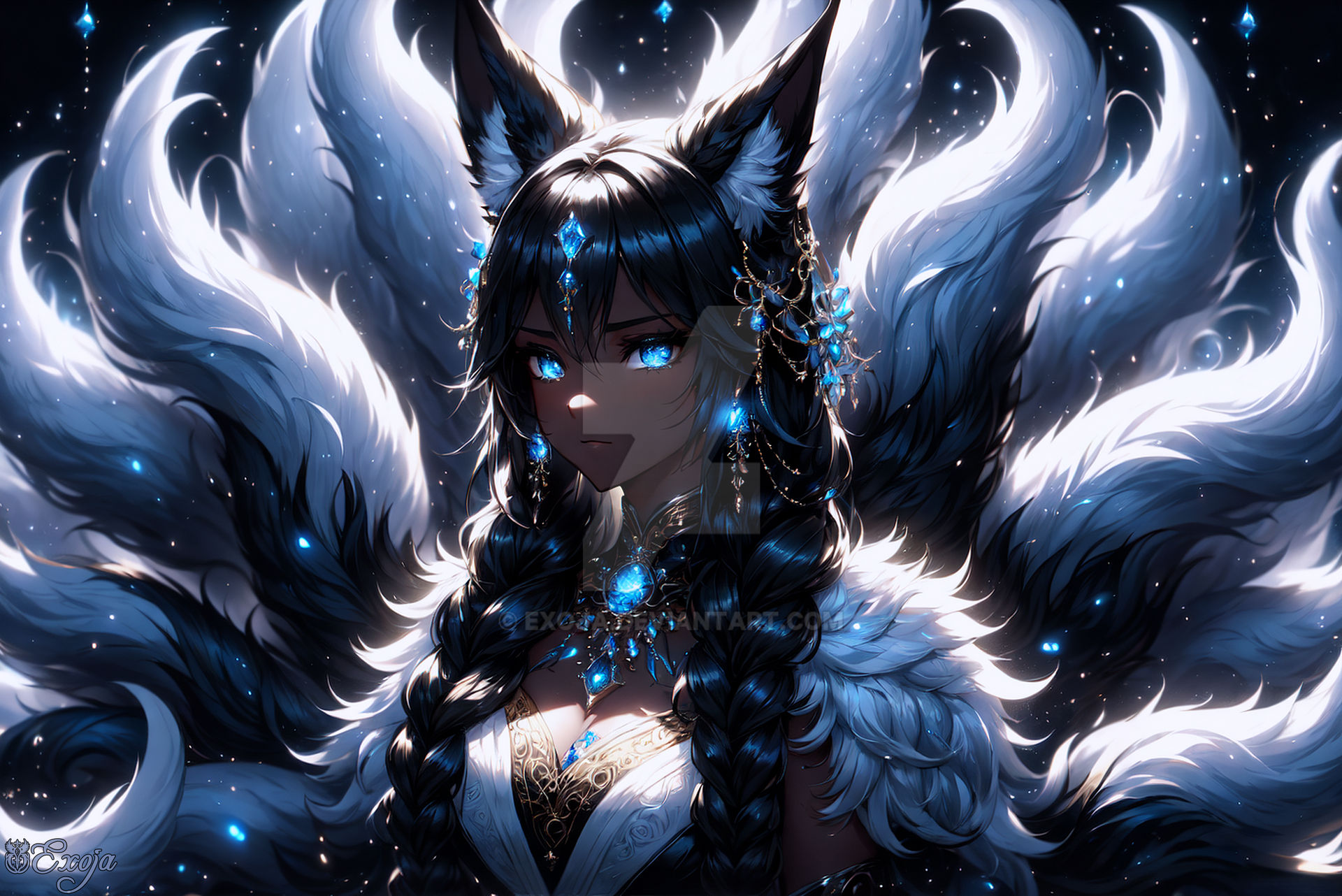 Yukari: The Kitsune Who Walks Between Worlds