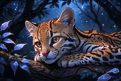 Ocelot Of The Quiet Night