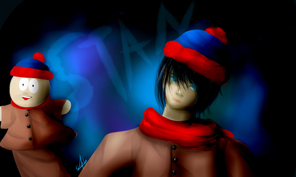 Stan Side View Stan from South park ! by sandflame2003 on DeviantArt