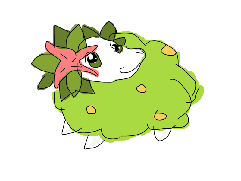 Scribble Shaymin