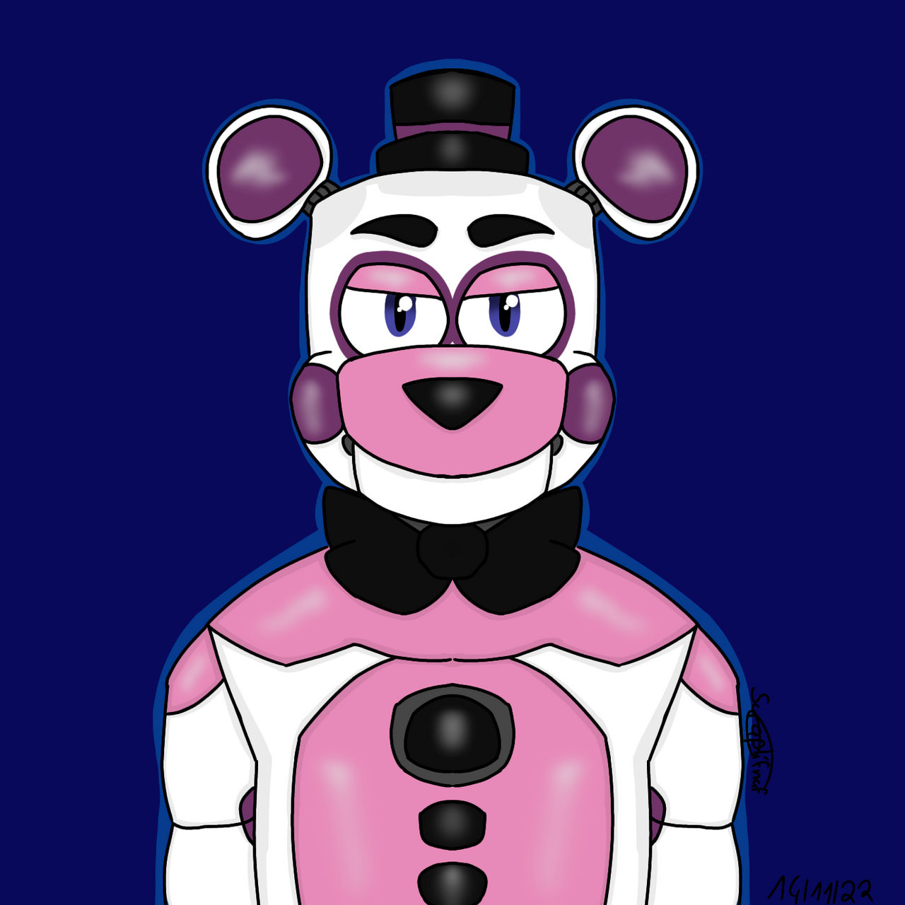 Funtime Freddy new draw Art! by scraplilfnaf on DeviantArt