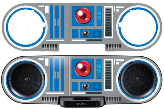 R2D2 theme Trik