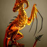 The dragon, whose bones are frozen in amber, and t