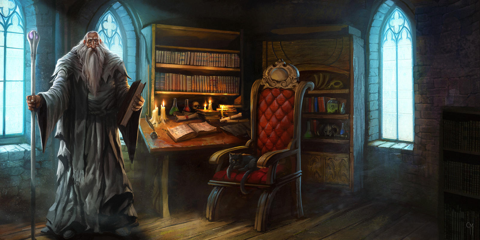 Musteval Wizard Medieval Fair - The Wise Wizard by caiomonteiroart on DeviantArt