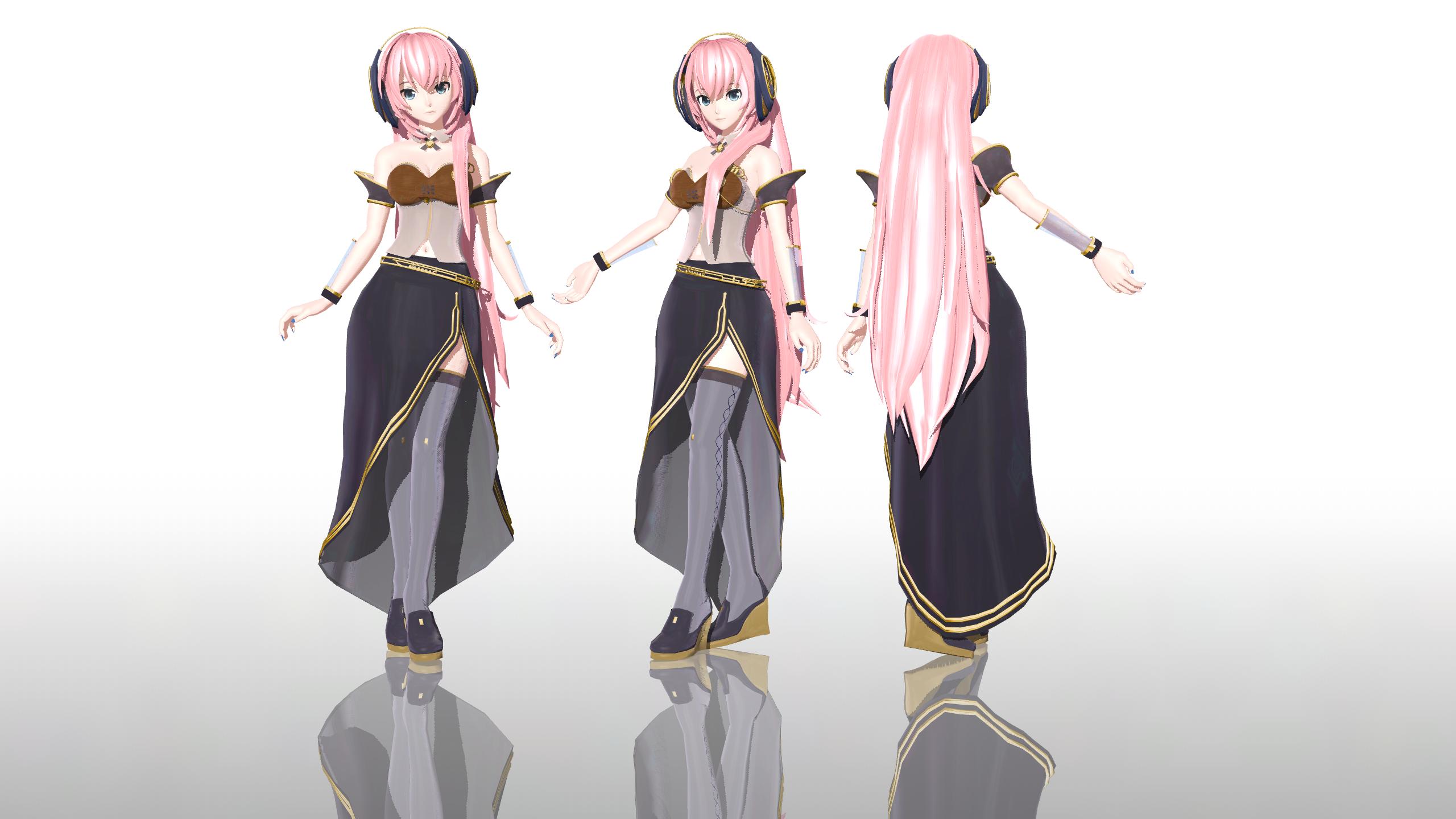 PDAFT Megurine Luka V4x -MODEL DOWNLOAD-