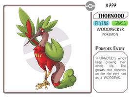 Fakemon - Thornood