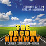 The OrCom Highway poster