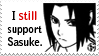 Still Support Sasuke by nranola
